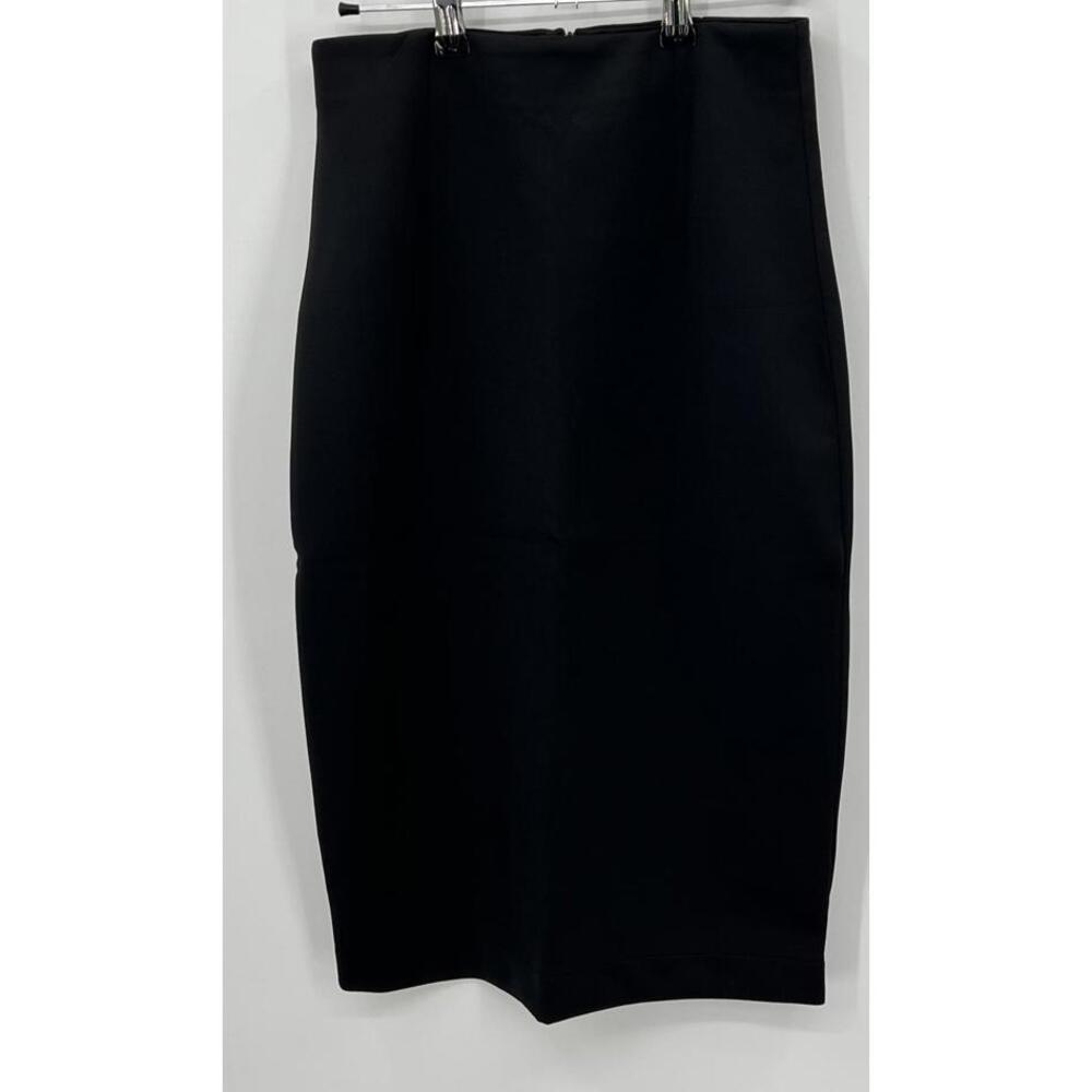 Black Pencil Skirt Size S Stretch Polyester Spandex Elizabeth and James